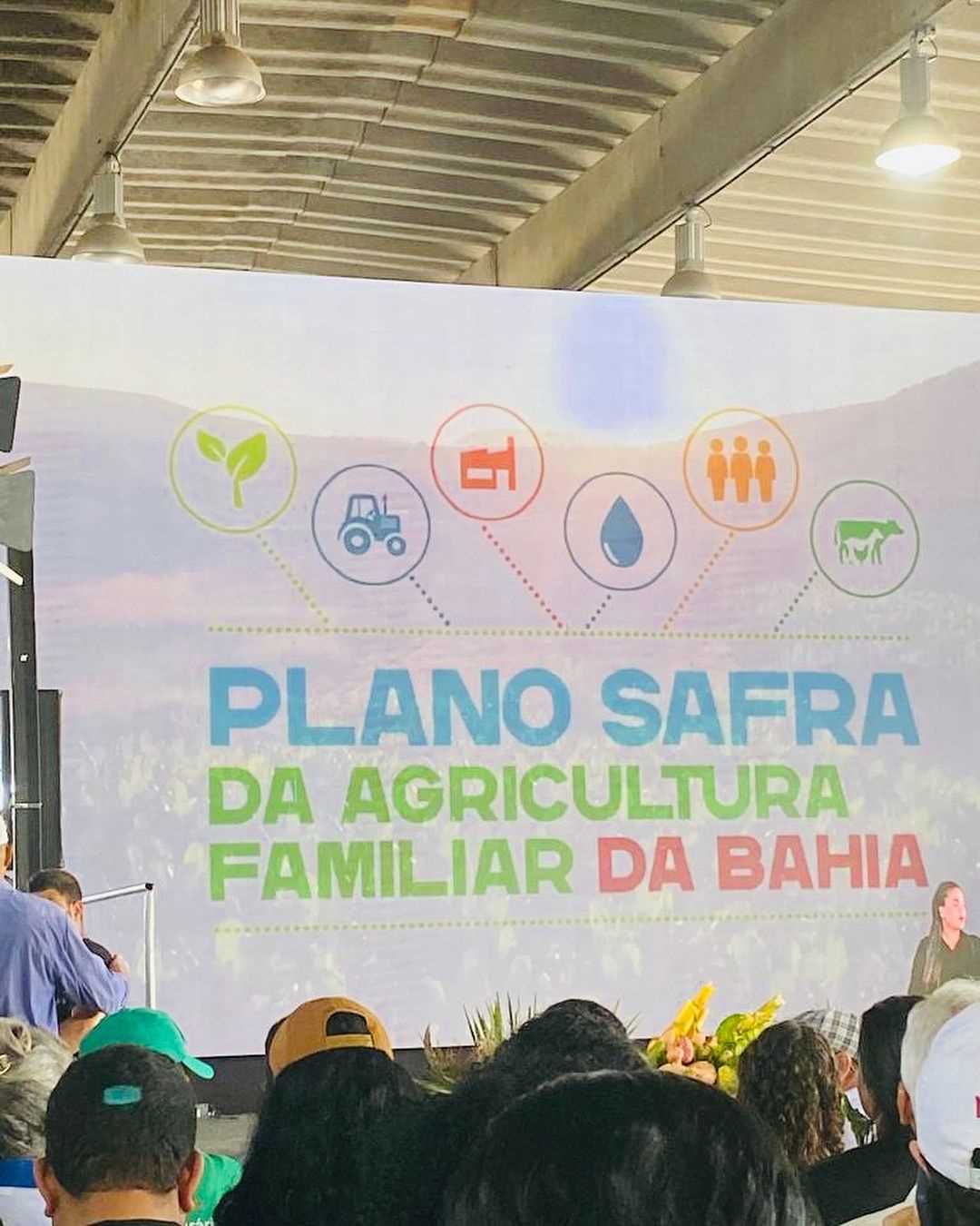 Camacã: Prefeito Paulo do Gás participa do lançamento do Plano Safra da Agricultura Familiar da Bahia
